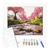 Malowanie po numerach BRUSHME 40x50 cm rzeka przy sakurze 1 szt.