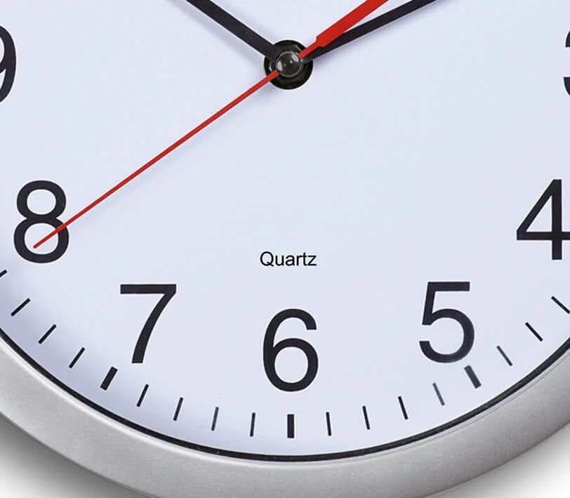 Zegar Ścienny Maulrun 25 Srebrny