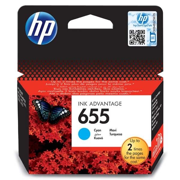 HP 655 [CZ110AE] 3525/4615/4625/5525/6525 Cyan (Oryg.)