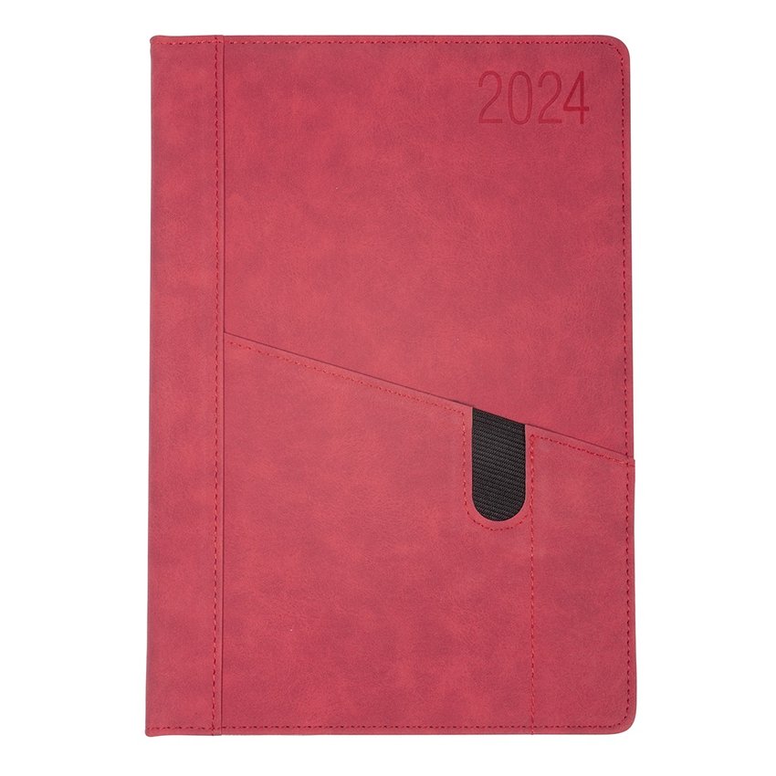 Terminarz O.Diary B5 Uran 2024 Czerwony / Opus