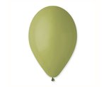 Balony G120 pastel 13" Zielone oliwkowe 98/ 50 szt.