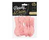 Balony Beauty&Charm makaronowe bladoróżowe 12 cali/ 10 szt.