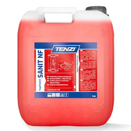 Tenzi koncentrat niskopieniący do sanitariatów TopEfekt Sanit NF 10L
