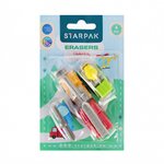 Gumka 3D Puzzle Traffic 4szt. /Starpak