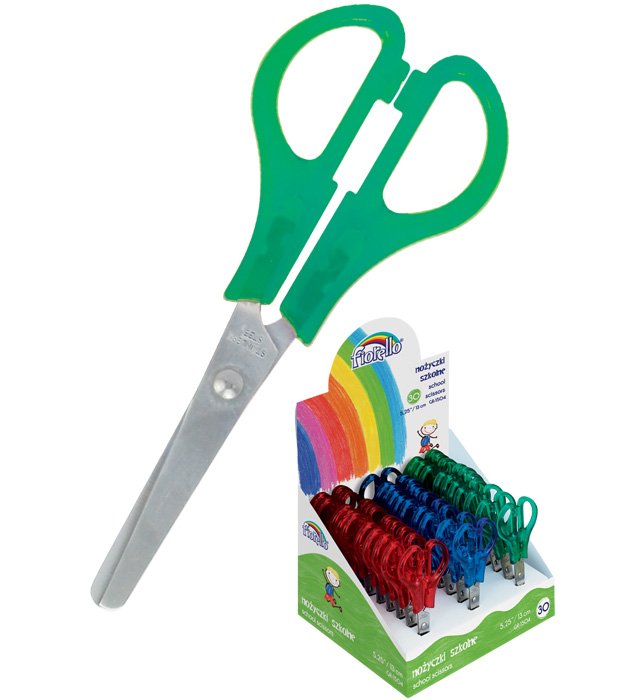 Nożyczki Fiorello 5,25 GR-1504 – 13 cm NEON A`30 displ.