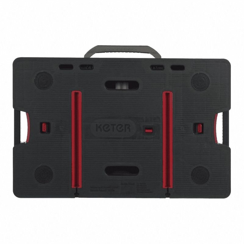 Składany stół Curver WORK TABLE 237005 czerwony czarny szary