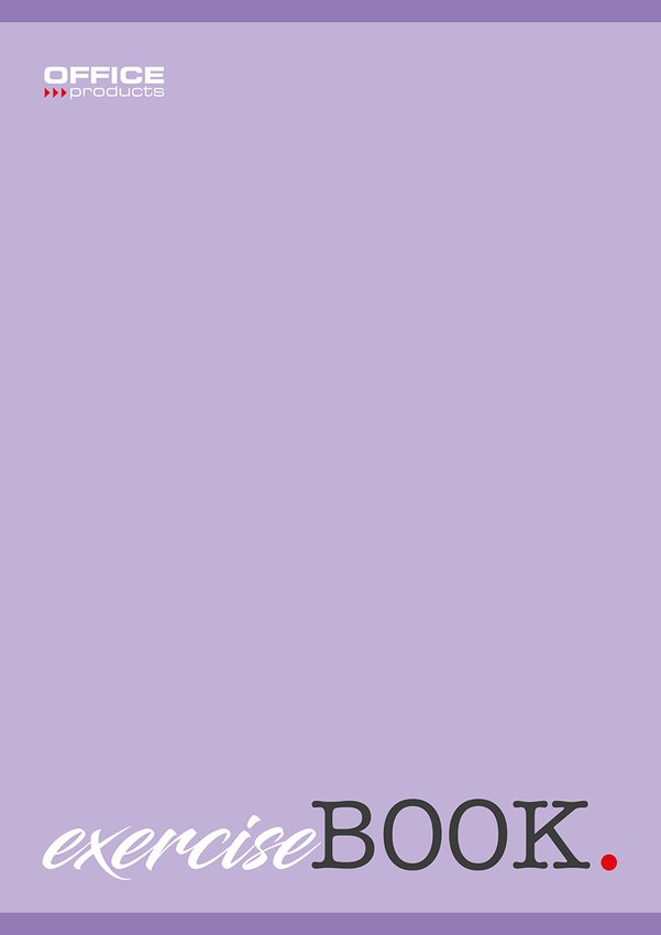 Zeszyt szkolny OFFICE PRODUCTS A5 w linie 80 kart., 60gsm mix kolorów