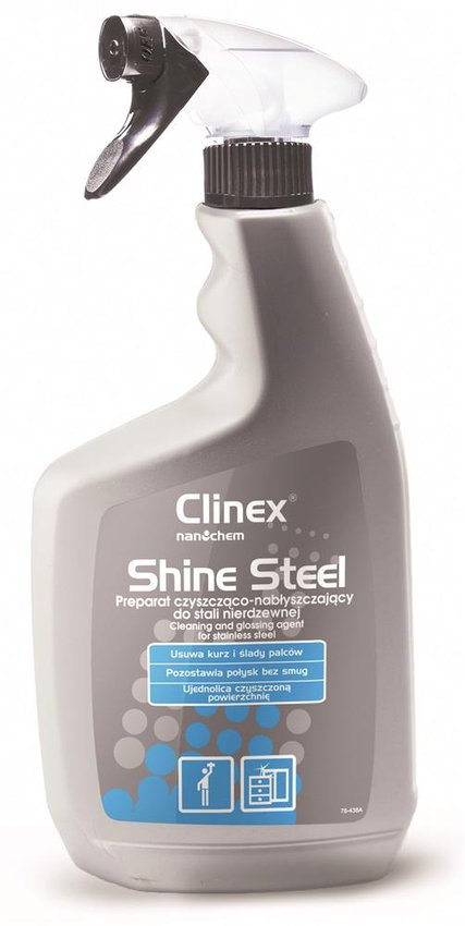 Clinex Shine Steel środek do stali nierdzewnej 650ml