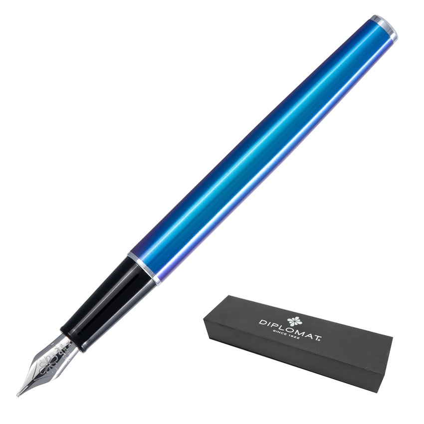 Pióro wieczne DIPLOMAT Traveller Funky Blue M