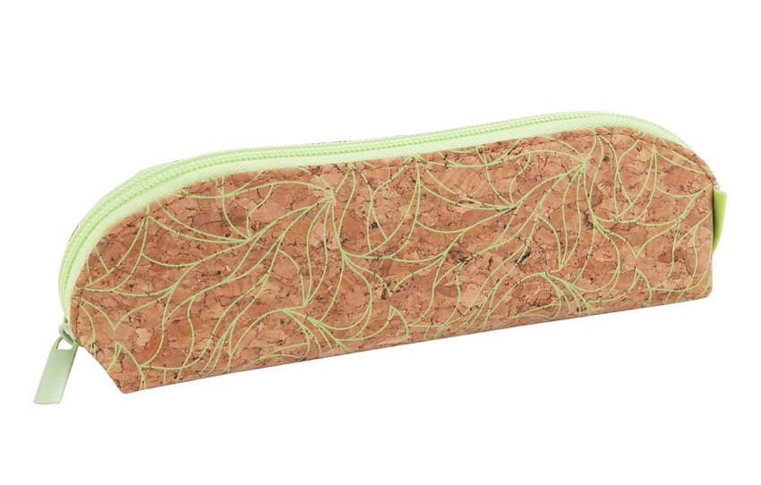 Piórnik kosmetyczka ECONOVO korkowy 20x5x6 cm naturalny