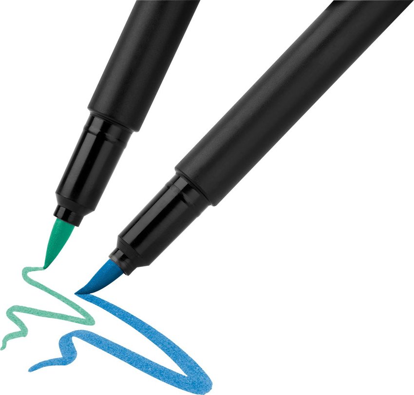 Pisaki Pędzelkowe Black Edition 10 Kol. Faber-Castell