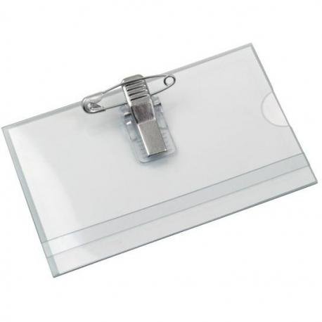 Identyfikator z Klipsem i Agrafką (szt.) /Grand