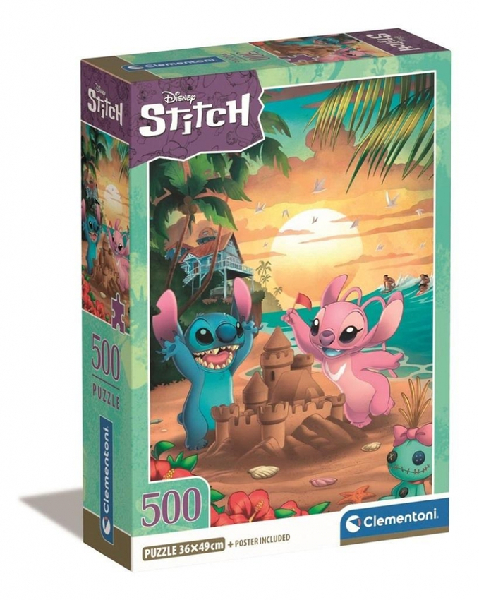 Puzzle 500el Disney Stitch /Clementoni