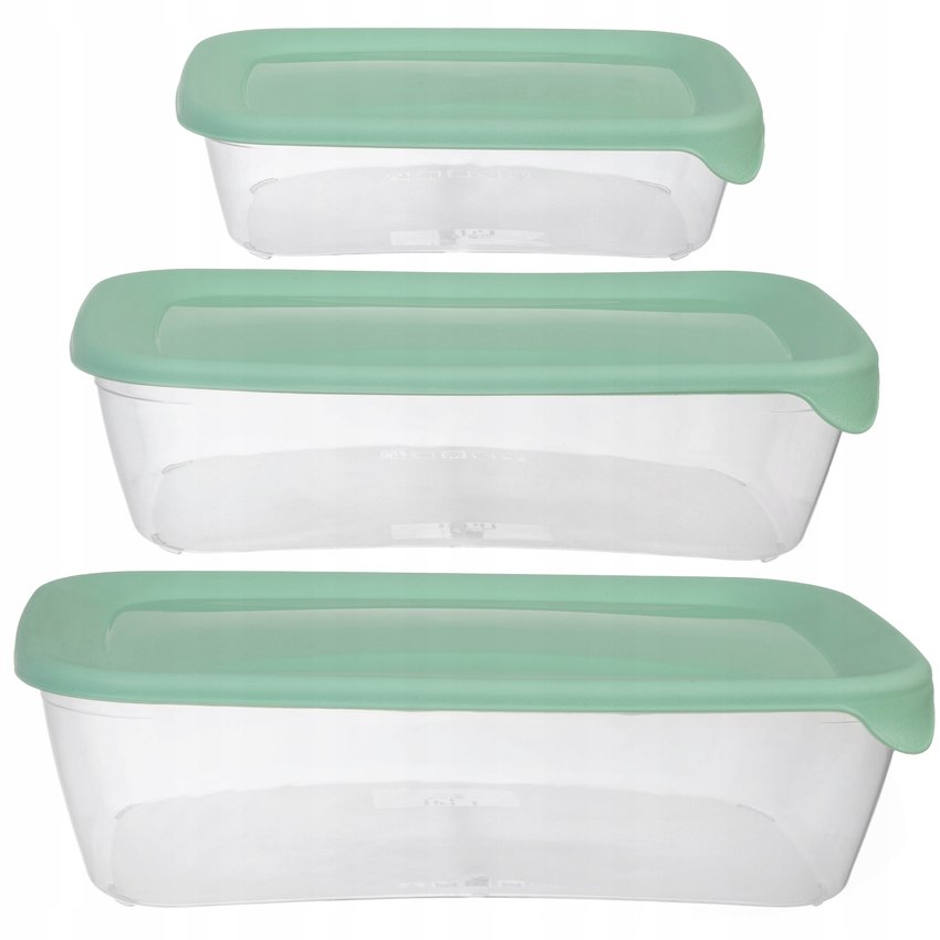 Curver FRESH&GO 249417 zestaw pojemników na żywność