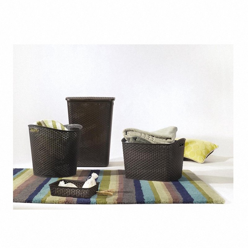 Kosz My Style A6 ciemnobrązowy Curver 203415