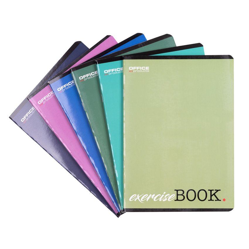 Zeszyt szkolny OFFICE PRODUCTS A5 w linie 60 kart., 60gsm mix kolorów