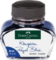 Atrament Niebieski Wymazywalny 30Ml Faber-Castell