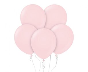 Balony Beauty&Charm, makaronowe bladoróżowe 12"/ 50 szt. /GoDan