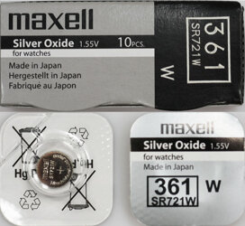 Bateria Maxell Sr721W