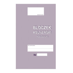 Bloczek Kelnerski (Bonownik) /MiP