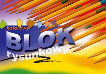 Blok Rysunkowy A4 Kolor Kreska