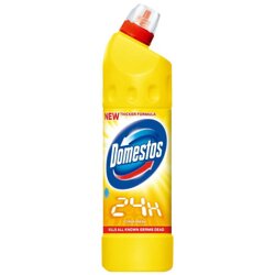 Domestos Płyn do WC 750ml 24H Citrus Fresh (żółty)