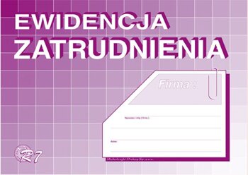 Ewidencja Zatrudnienia A5 Offset R7 /MiP