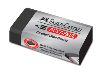 Gumka Dust Free Czarna Faber-Castell