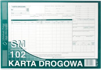 Karta Drogowa Sm/102 - Sam. Ciężarowy A4 Offset Numerowana 801-1N /MiP
