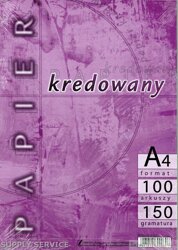 Karton Kredowany A4 150G A'100 Kreska