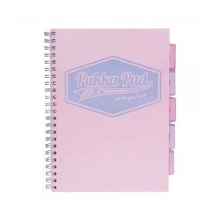 Kołozeszyt A4 100k Kr Pastel Project Book Różowy / Pukka Pad 8630