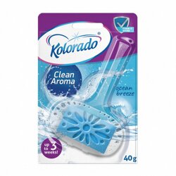 Kostka Do Wc Clean Aroma Ocean Breeze 40g Zawieszka /Kolorado