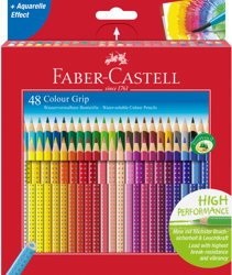 Kredki Grip 2001 48 Kol. Op. Kartonowe Faber-Castell