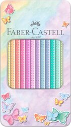 Kredki Ołówkowe Sparkle Pastel 12 Kol.Opakowanie Metalowe Faber-Castell