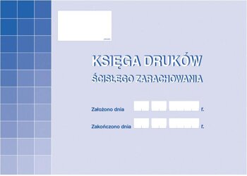 Księga Druków Ścisłego Zarachowania A4 Offset 710-1 /MiP