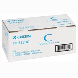 Kyocera Toner TK-5230C Cyan 2,2K 1T02R9CNL0