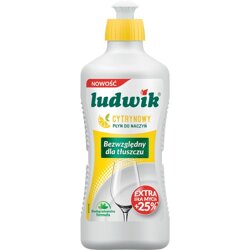 Ludwik Płyn do Naczyń 450ml Cytryna