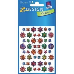 Naklejki Ozdobne 3D Avery ZDesign No.55231 Gwiazdki