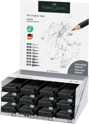 Ołówek Artystyczny Pitt Graphite Matt Display 144 Szt. Faber-Castell