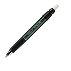 Ołówek Automatyczny Grip Plus 1307 0,7mm Zielonymetalik Faber-Castell