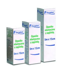 Opaska Elastyczna Z Zapinką Viscoplast 8Cm 5M