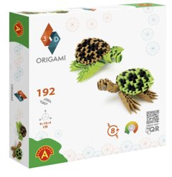 Origami Żółw 3D 192el Pudełko /Alexander