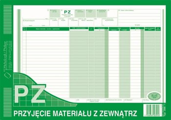 PZ Przyjęcie Materiału z Zew. A4 Wielok. Poziom 386-1 /MiP