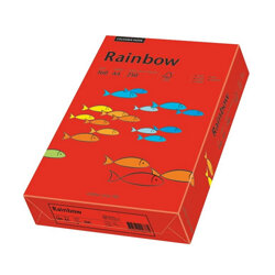 Papier Xero Rainbow A4 160G Ciemny Czerwony R28