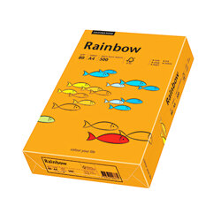 Papier Xero Rainbow A4 80G Pomarańcz R24