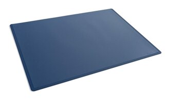 Podkład na biurko 530x400 mm z przezroczystą nakładką PP granatowy / Durable