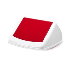 Pokrywa Uchylna Darabin Flip-Lid Square Do Pojemnika 40 Litrowego Postokątna Biało-Czerwona /Durable 1801574018