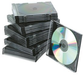 Pudełko Na Płytę Cd/Dvd Q-Connect Slim 25Szt. Przeźroczyste