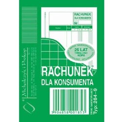 Rachunek Dla Konsumenta A7 Wielok. Pion 264-9 /MiP