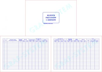 Rejestr Przypisów i Odpisów 34K /Graf